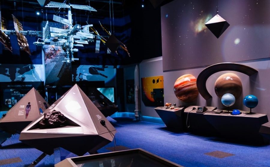 Relaxed afternoon at the Planetarium